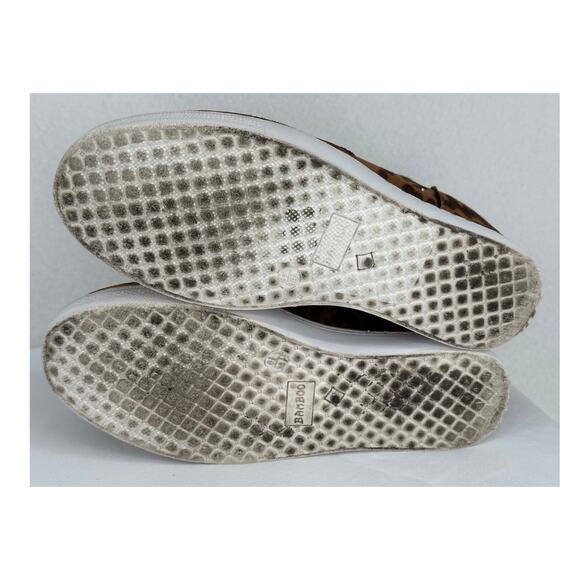 Bamboo Rise Leopard Print Sneaker Wedge Women's Fashion Suede Ankle Boots  8.5 - Picture 5 of 7